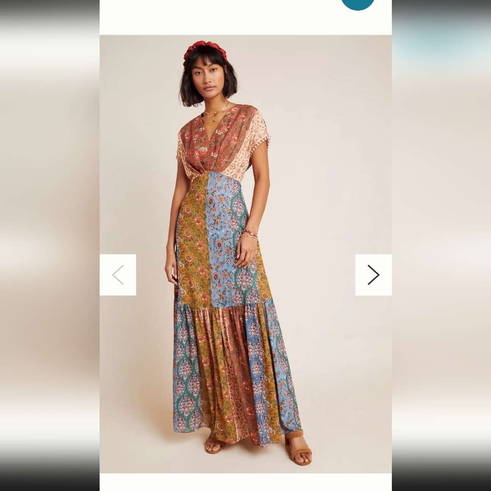 Sachin and Babi Patchwork Dress